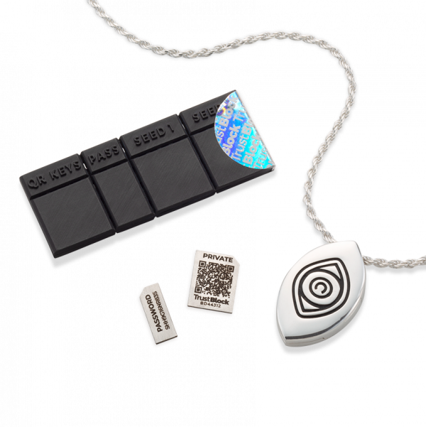 Cold Wallet Kit With Necklace